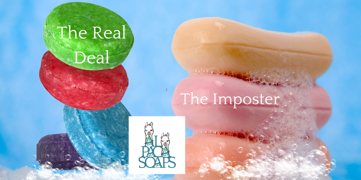 Image of AlpacaSoaps' Shampoo Bars for Blog Post: The Dangers of Misleading "Natural" Shampoo Bars: Why pH-Balanced Surfactants Matter for Your Hair