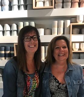 Photograph of Cindy Borsi with friend, Vicki K. Alpaca Soaps AlpacaSoaps Conditioner Bars