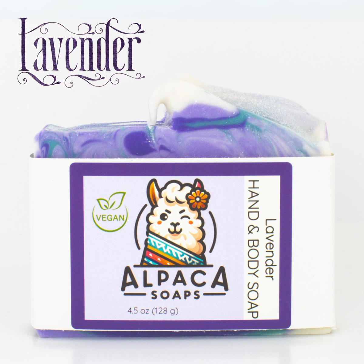 Lavender Bar Soap - With Lavender Essential Oil