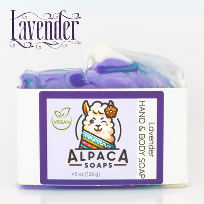 Lavender Bar Soap - With Lavender Essential Oil