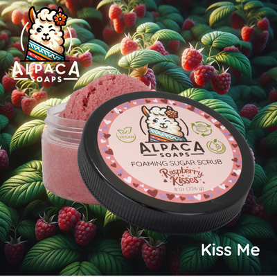 Raspberry Kisses Foaming Sugar Scrub