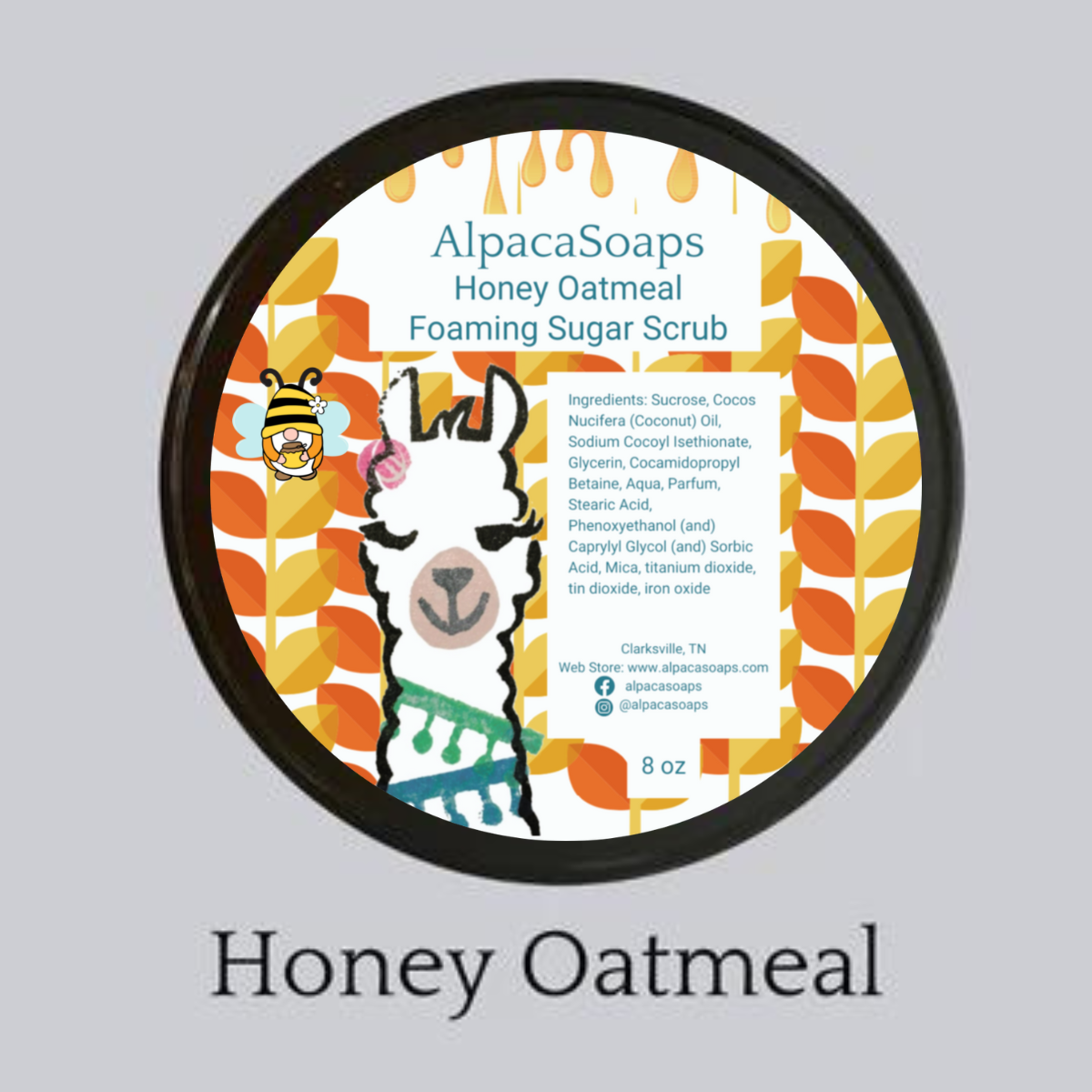 Honey Oatmeal Wash