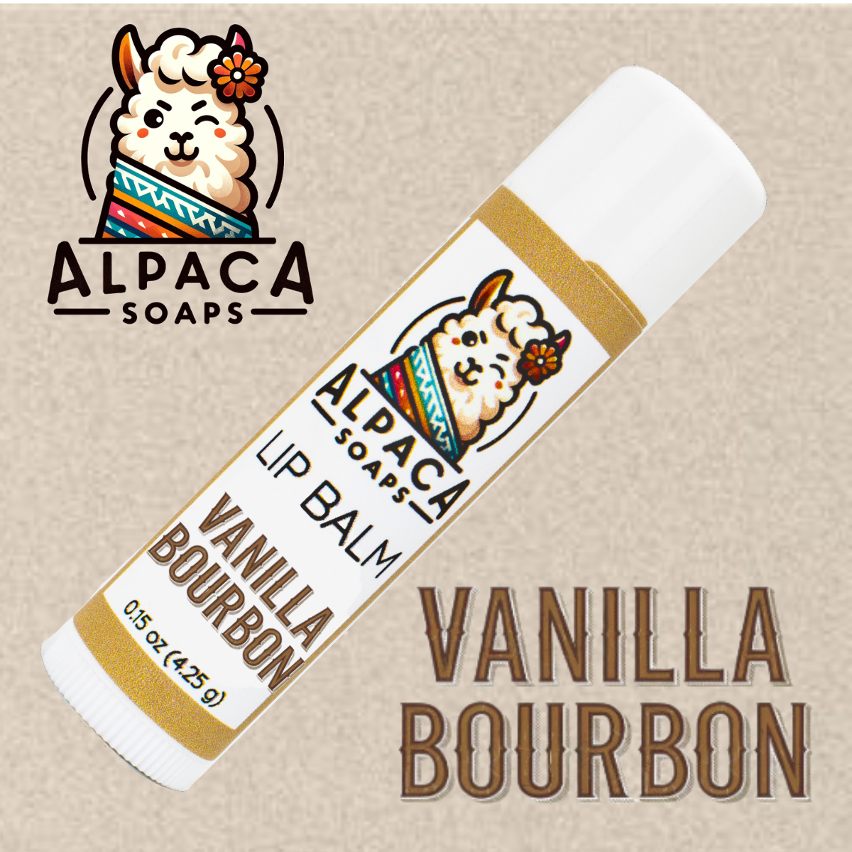 Vanilla Bourbon Lip Balm