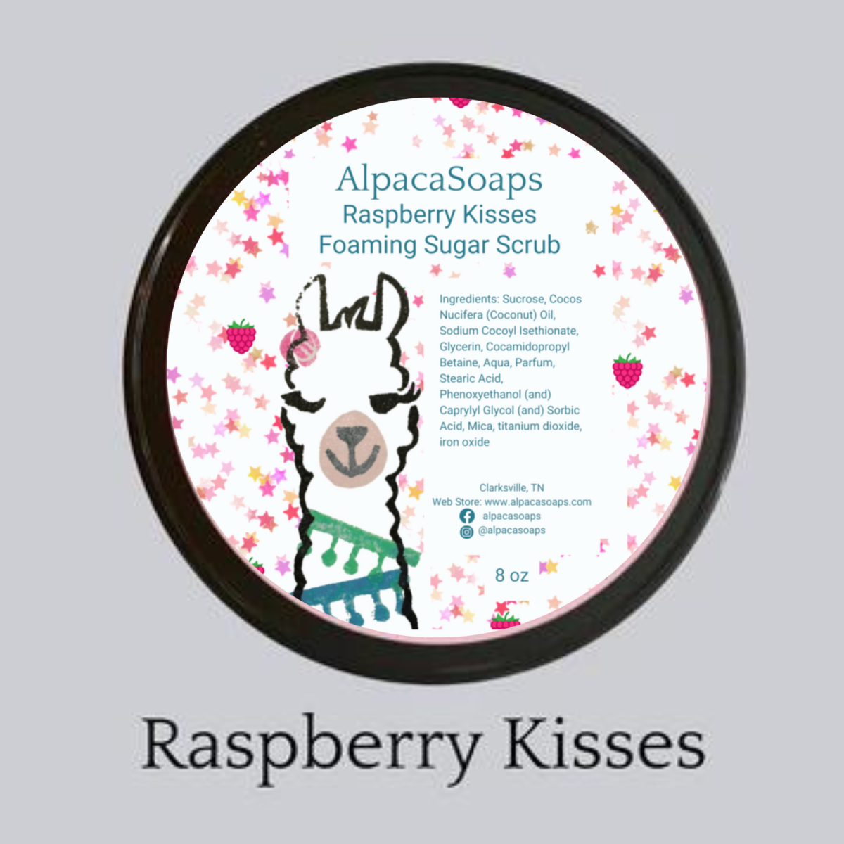 Raspberry Kisses Slather and Lather Bundle