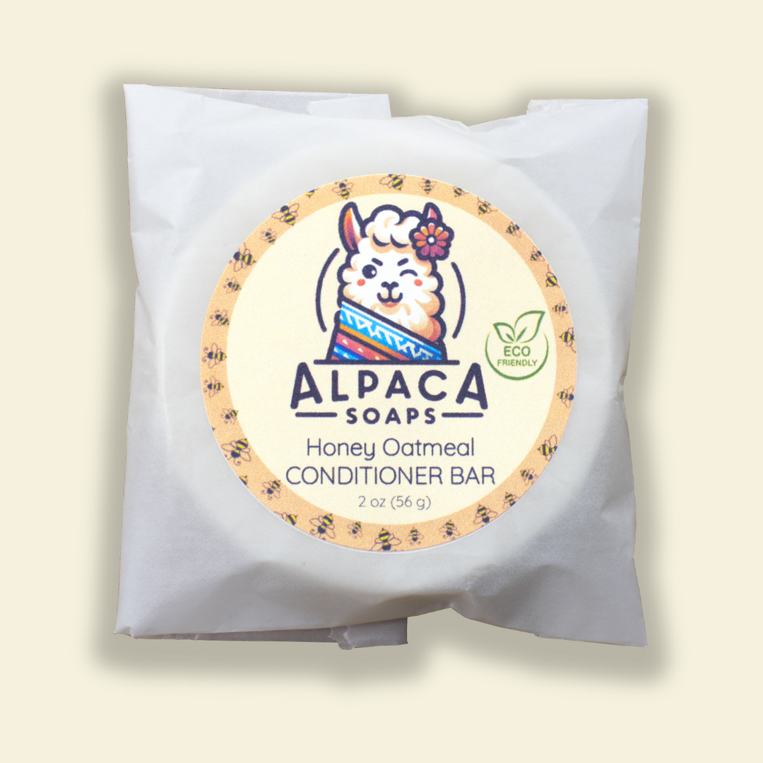 a bar of soap with a picture of a dog on it